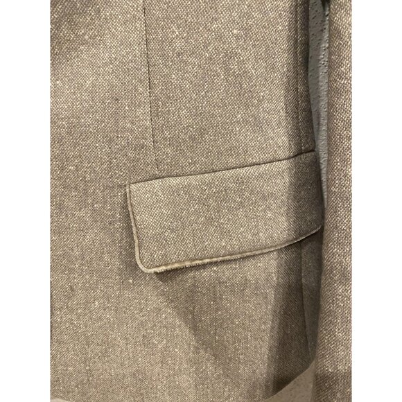 Weekend Max Mara Blazer Womens 4 Wool Silk Linen Blend Italy Classic Jacket - Picture 3 of 5